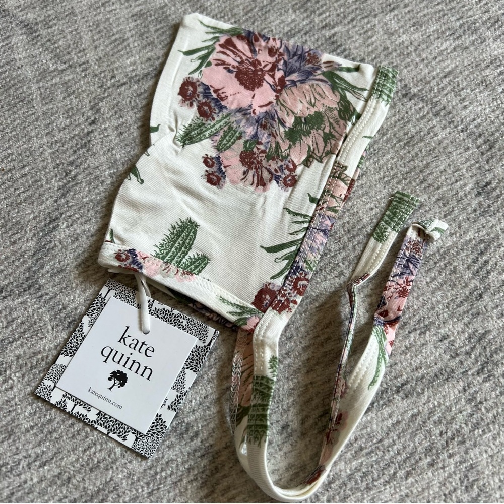 Kate Quinn Baby Floral and Rainbows Hat Bundle Size 3/6 Months NWT - Picture 2 of 7